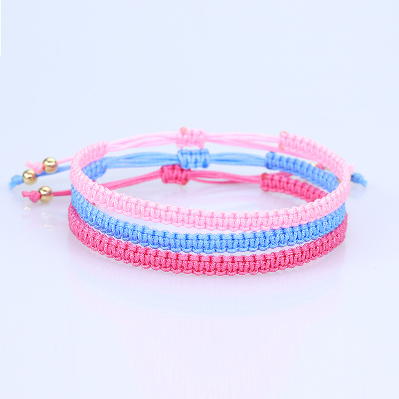 Outdoor Women Man Friendship Beach Bracelet Luck Thread Knots Woven Braid Rope Weave Hand Wrist Strap Bangle Jewelry Accessories 5b6ea 5