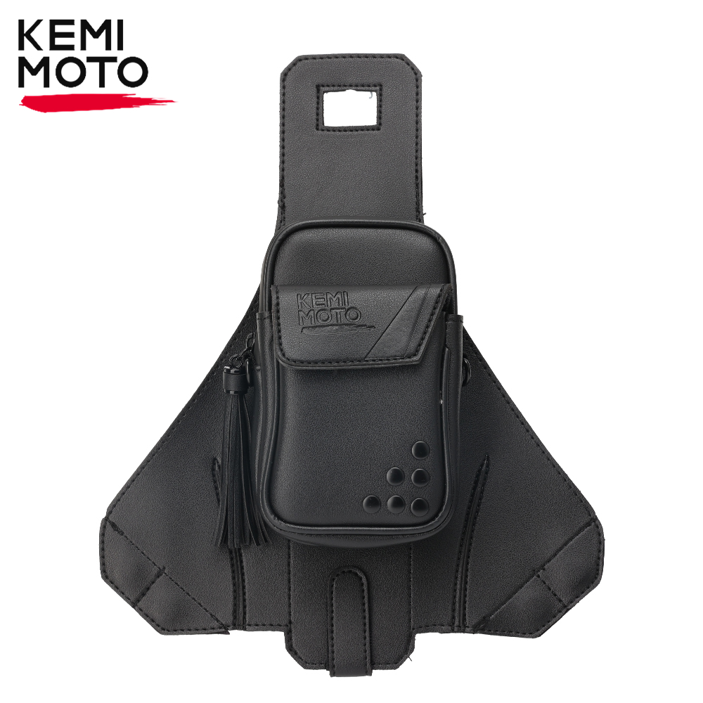 PU Leather Fuel Tank Chap Cover Panel Pad Bib Bra Pouch Bag for Sportster S 1250 Motorcycle Accessories