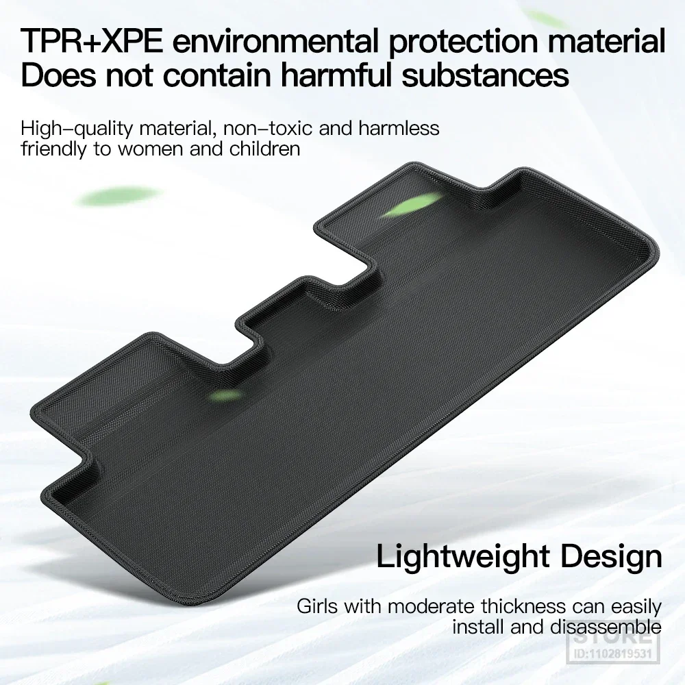 For Tesla Model3 Foot Mats TESLA Car ModelY 2021-2023 3D Pad Waterproof Easy to Clean Floor Mat Interior Accessories