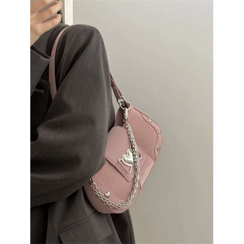 2024 new y2k Spice Girl Underarm Sweet girl everything with niche design sense single shoulder crossbody bag