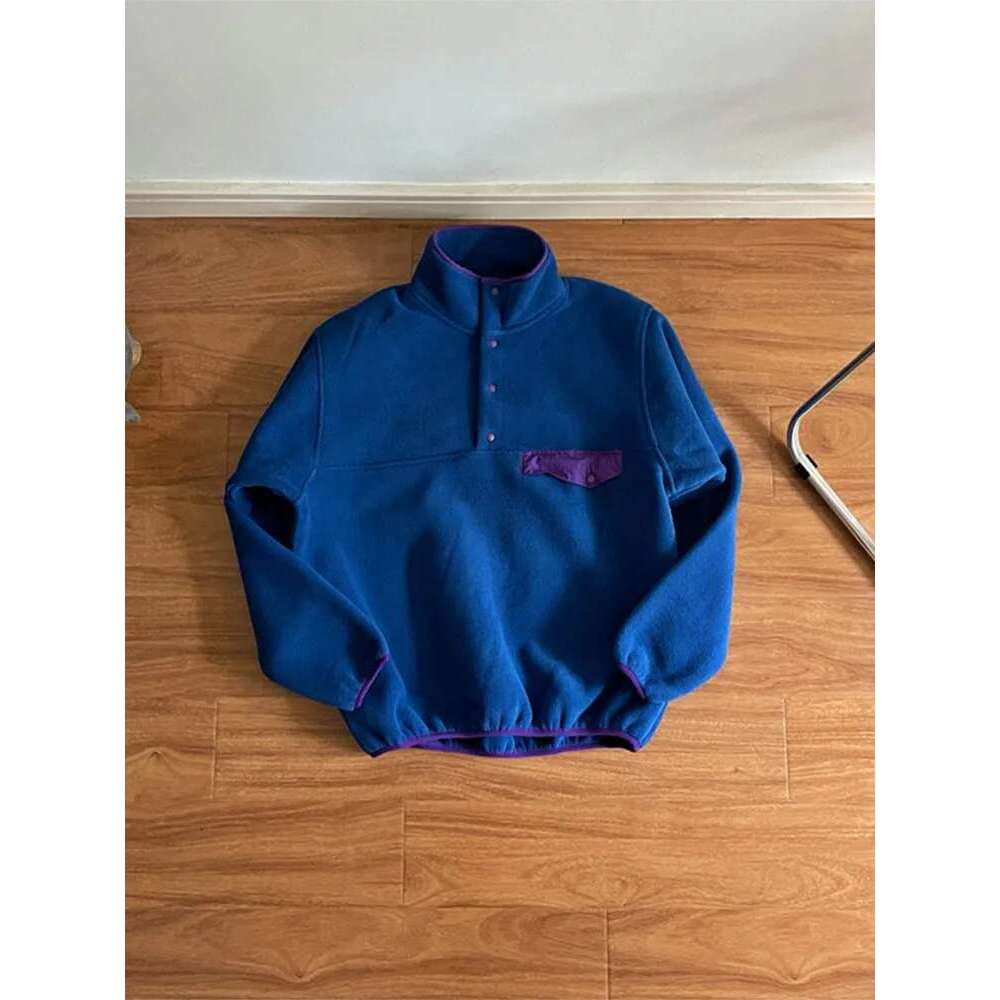 Men's Veet Warm Fleece Fashion Stand Collar Long Sleeve Cashmere Thick Coat Men Plush Teddy Outdoor Hardshell Jacket