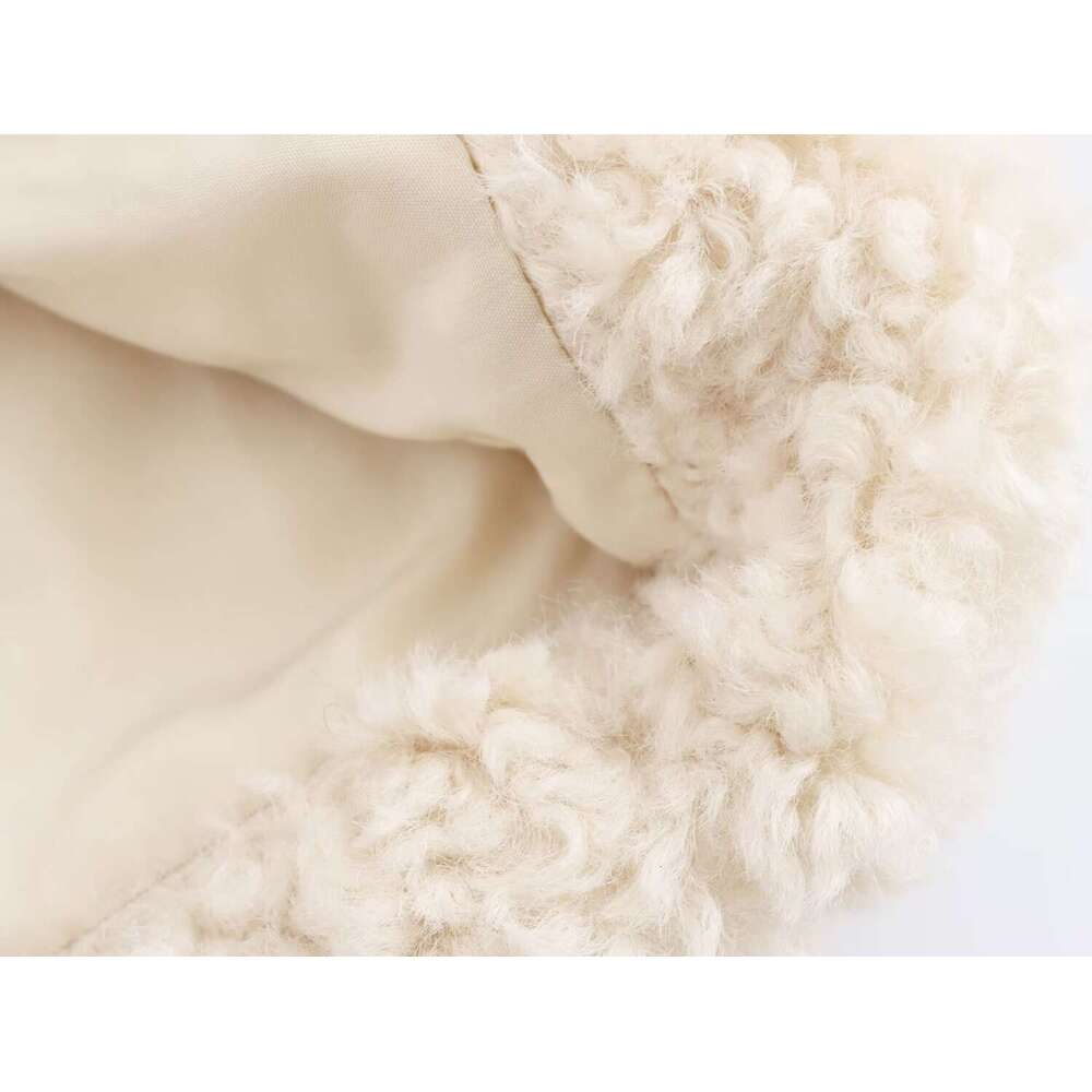 shanshi fur coat women autumn lazy style artificial fur lambhair coat jacket for women