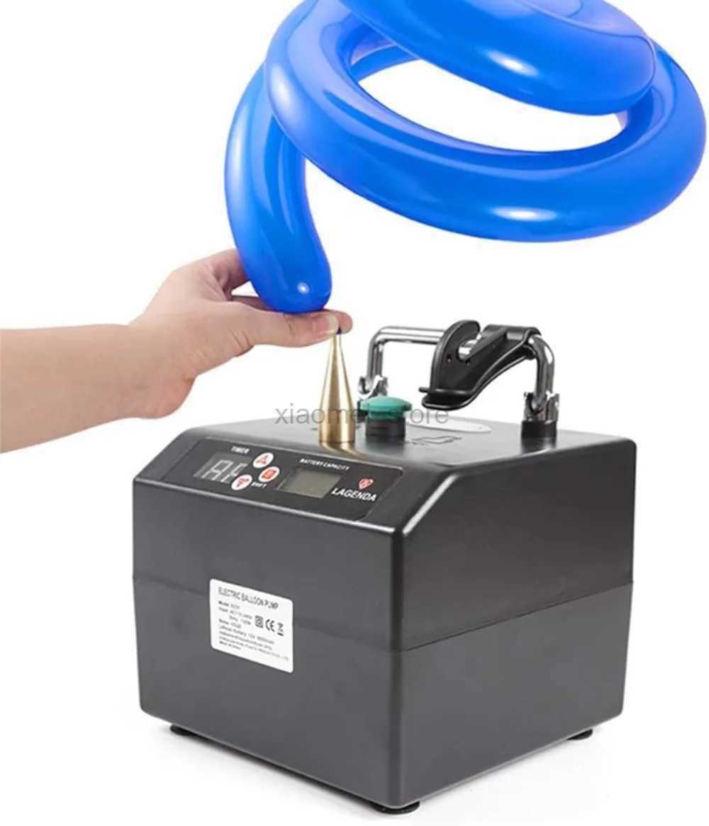 Breastpumps Tripods Electric Air Balloon Pump Portable Professional Automatic Modeling Balloon Inflator Electric Balloon Blower Pump Air Blower 240412