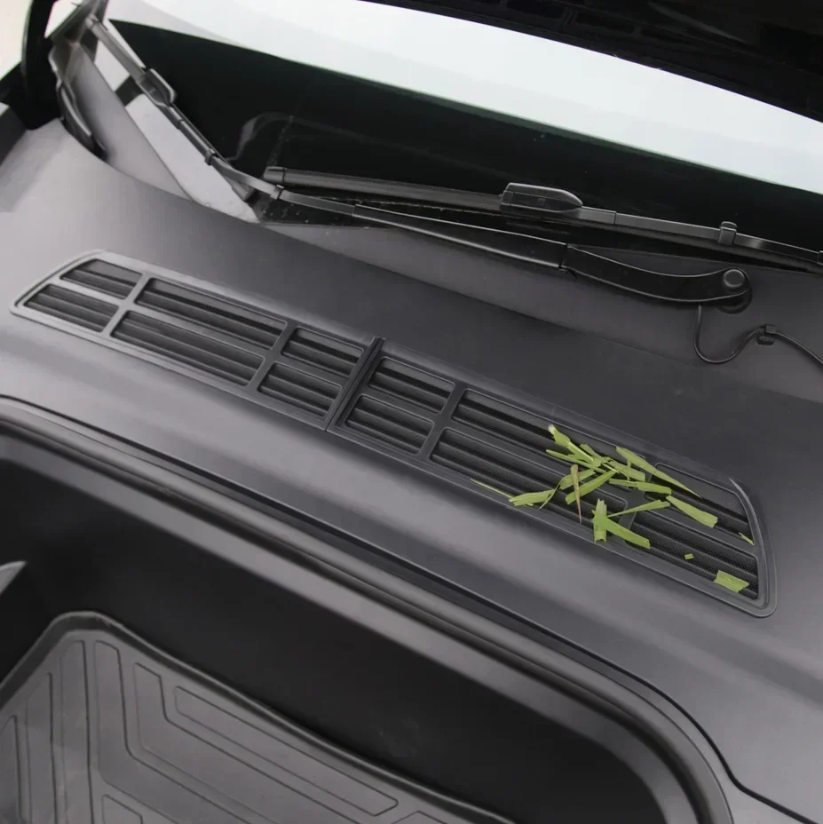 Air Inlet Protective Cover for Tesla Model 3 Y Insect-proof Net Front Air-conditioning Intake Grille Clean Car Accessories