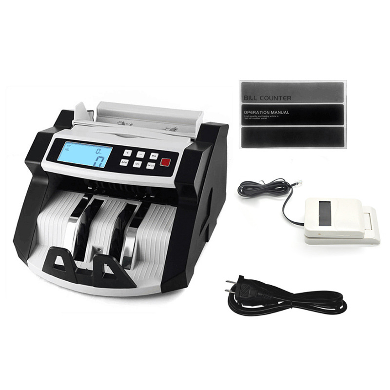 Automatic MultiCurrency cash registe Money counter Bill Counter Counting Machine LCD Display for EURO US Dollar AUD Pound