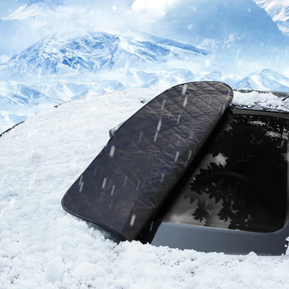 Car Thickened Snow Blocker Sunshade Mat For Voo Skoda Seat Smart Suzuki Ssangyong VW Golf Subaru Tesla Trumpchi SAAB Vauxhall