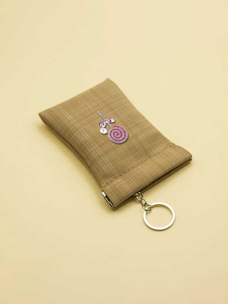Key Wallets - PU Case Durable & Multi-Use Luxurious Multi-Colored Decor Necklace 6c49e