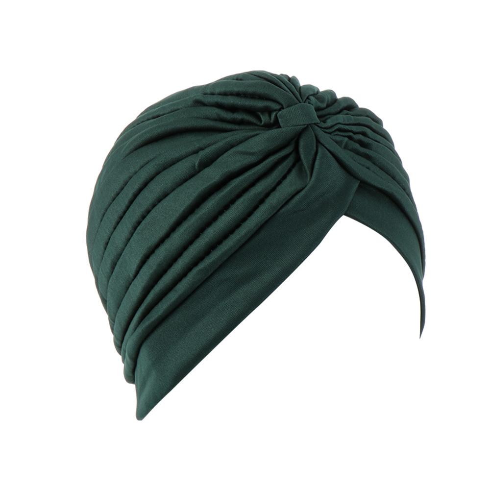 Women Stretchy Turban Muslim Hat New Style Head Wrap Ladies Head Cover Hat Bandana Scarf Hair Loss Chemo Cap Headwraps 64bb1 5
