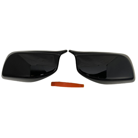 E60 Mirror Cover M Style Car Side Rearview Mirror Cover Cap Trim For 5 6 series E61 E63 E64 2003-2010 Rear View Mirror Caps 0aeda