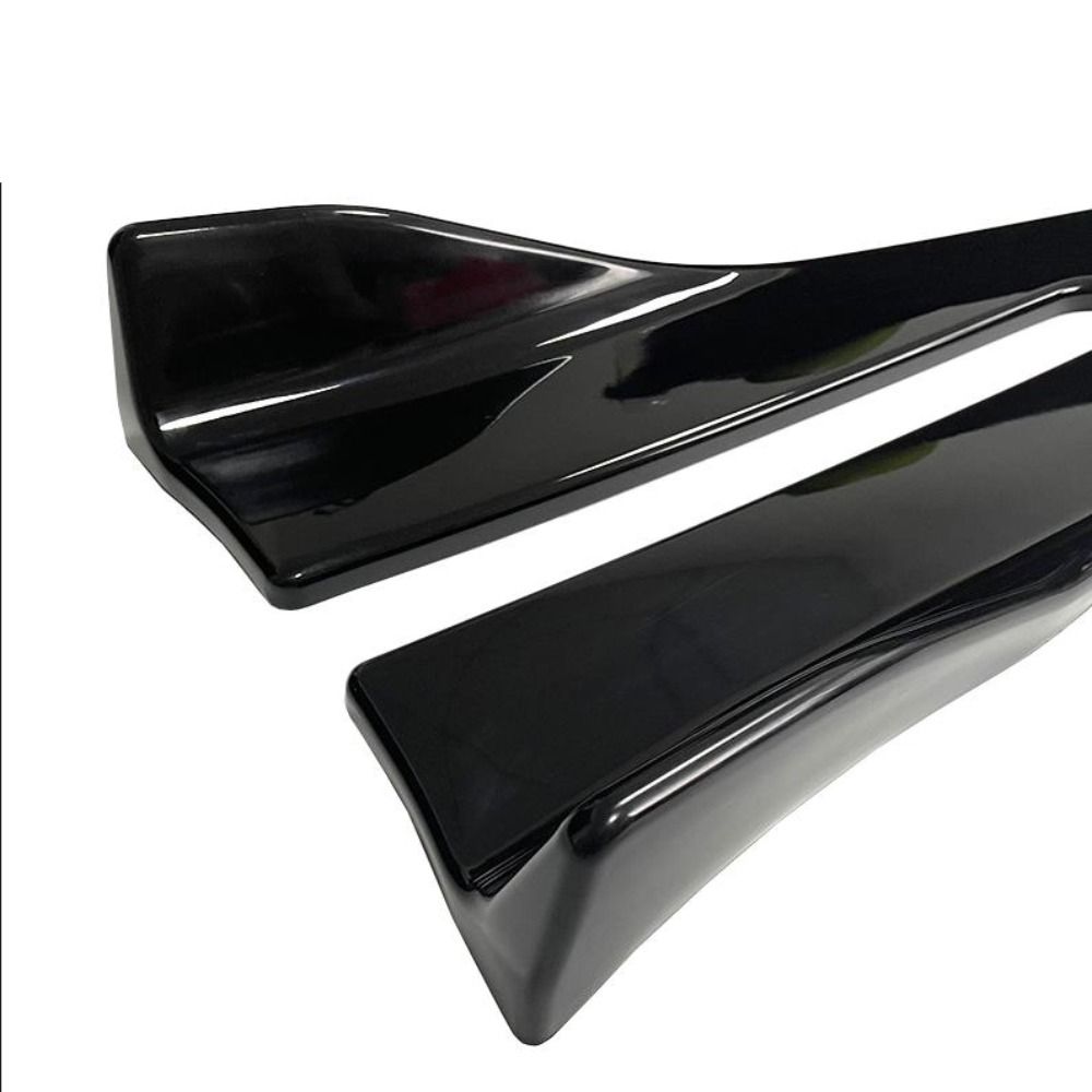 Universal 48CM Length Car Side Skirt Bumper Spoiler Splitter Protector Scratch