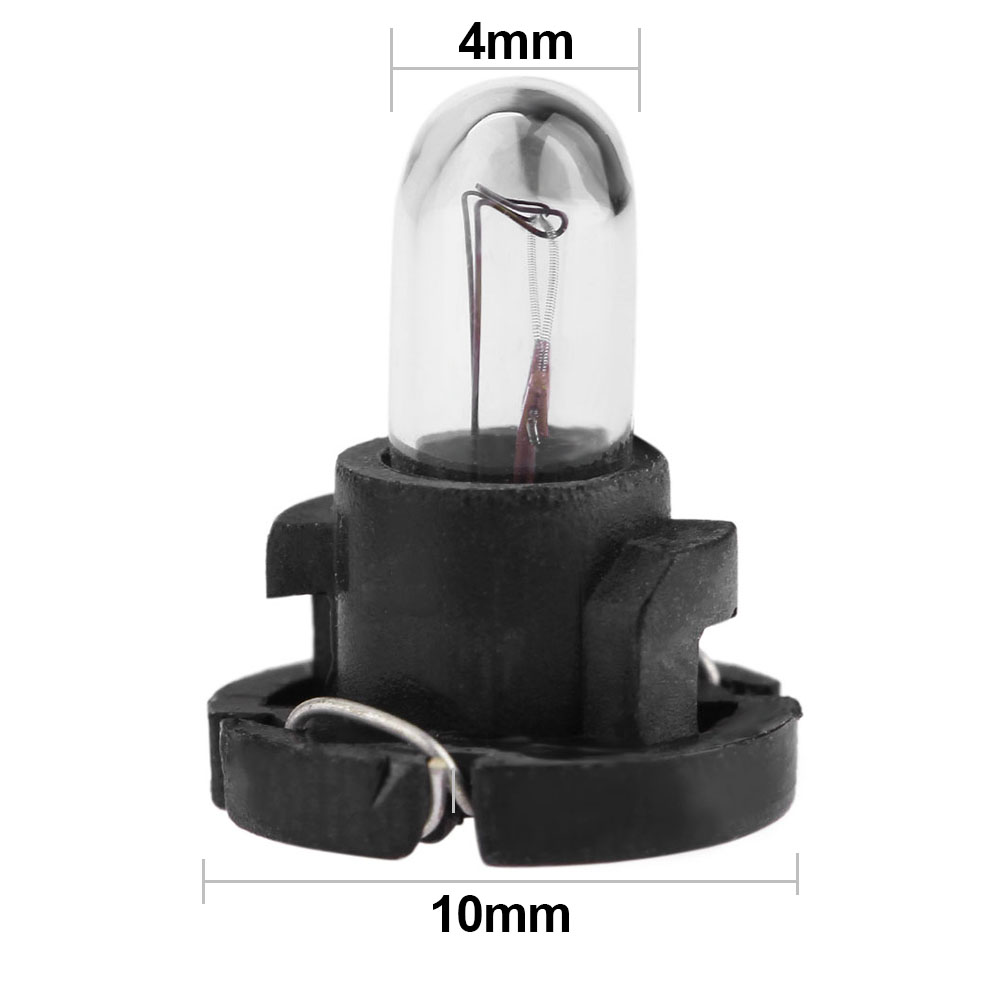 30-5pcs 12V T4 LED Car Light Automobiles Dashboard Light Bulbs Auto Interior Indicator Lamp for Mazda Mitsubishi Toyota
