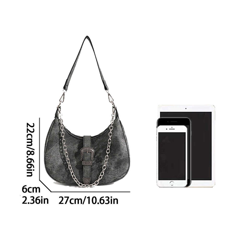 Advanced underarm female niche design new Female advanced sense crescent sweet cool shoulder bag