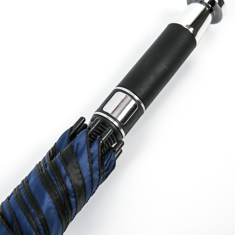 Large Straight Handle Umbrellas with Customizable Printing for Corporate Events & Promotions