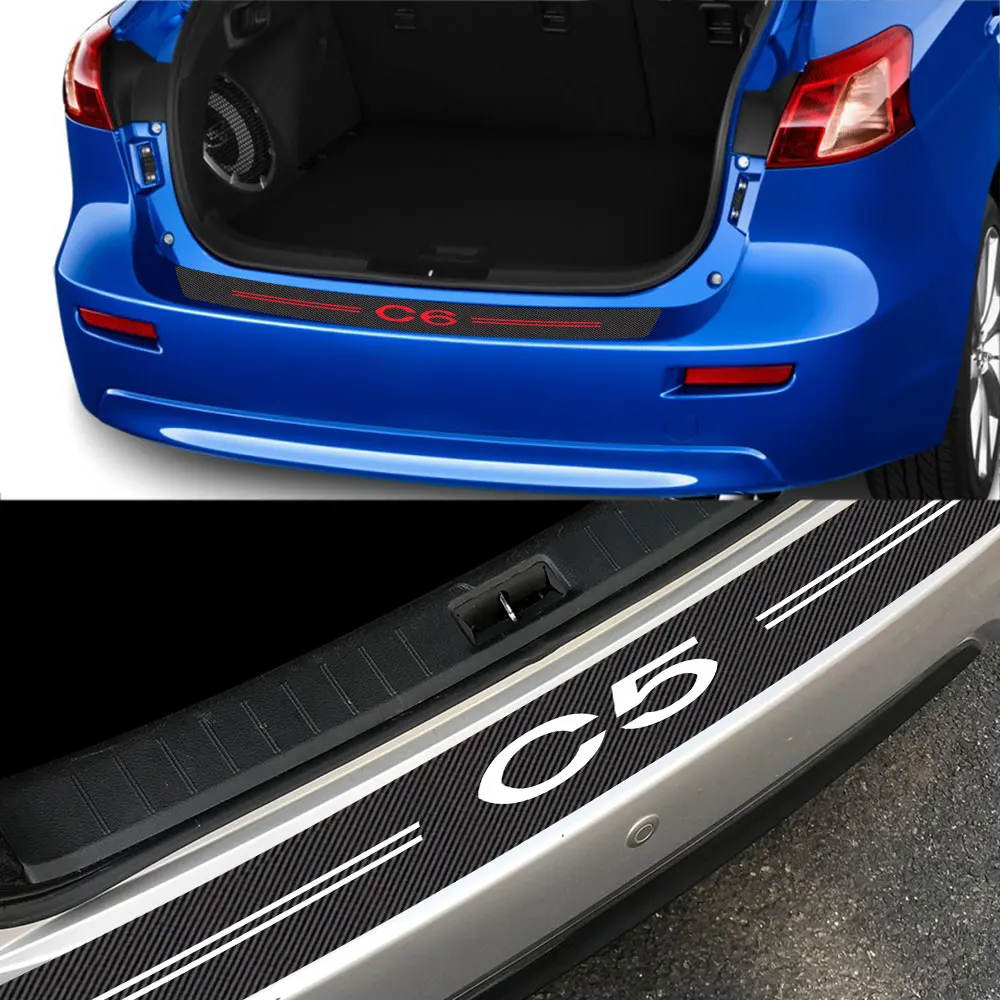 Car Bumper Sticker For Citroen C4 C5 C3 C-ELYSEE C1 C2 C4L C6 C8 VTS Xsara C-Crosser Berlingo Jumpy Nemo Auto Decal Accessories