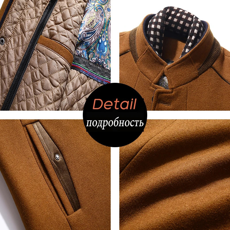 STG Mens Winter Warm Jacket Parkas Coat Mens Fashion Autumn Clothing Windproof Wool Ultra Thin Adjustable Tank Top Parkas Mens 241112