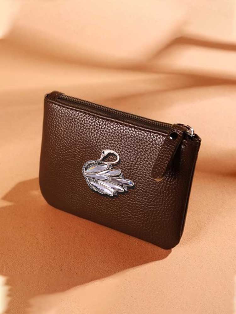 Women's Key Wallets - PU Quality Scratch-Free Design Modernism Luminous Sphere Decor e18ab