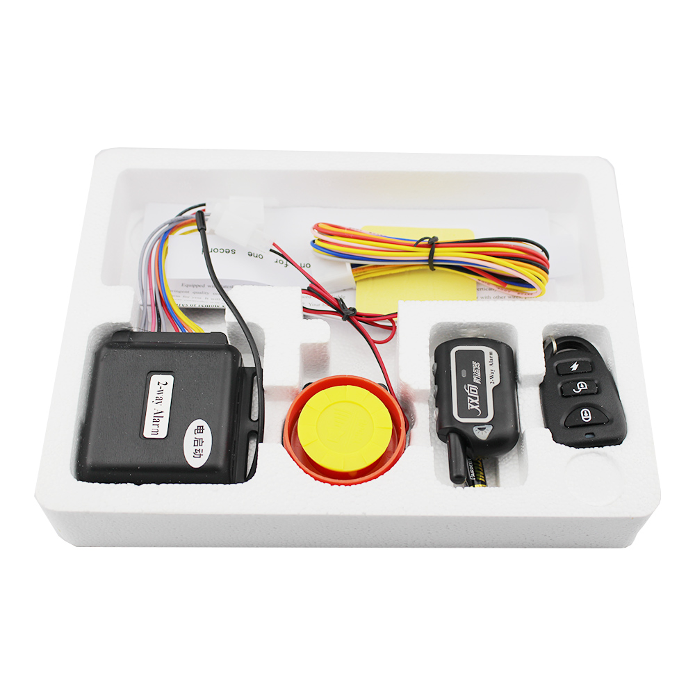 2 / Two Way Motorcycle Anti-theft Alarm Remote Engine Start 36v-72v Electric Bike E-Bike Security Alarm Scooter Theft Protection 702b4