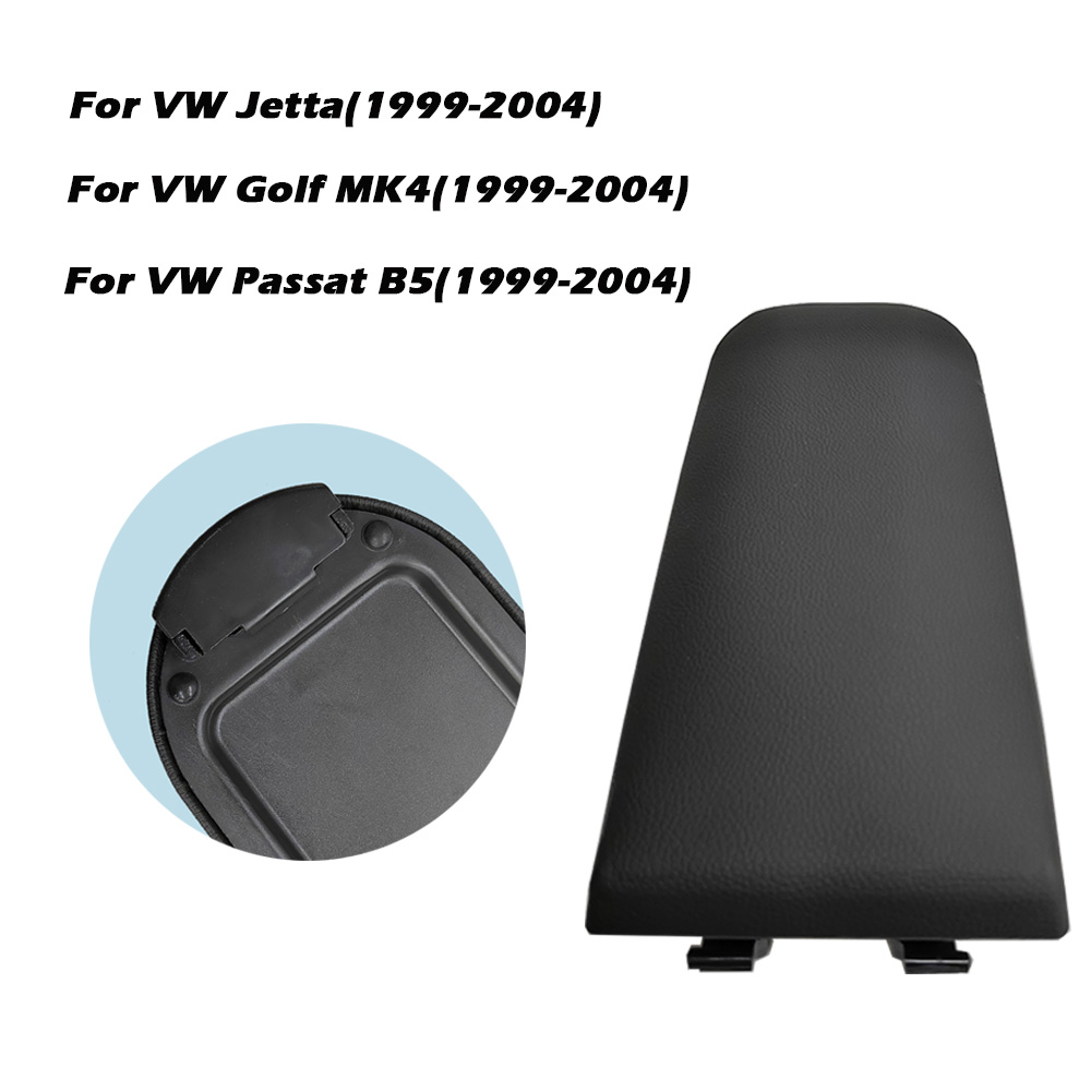 For Jetta Golf 4 Bora Beetle Passat B5 Vw Polo 6R Leather Car Center Console Armrest Cover Lid 1PC