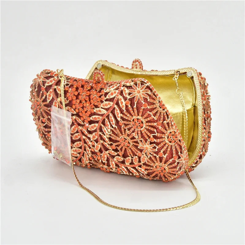 Latest n Ladies Handbags Diamond Skull Clutch Women Evening Bags Ladie Casual Chain Crossbody Bag Shoulder for Party 241112