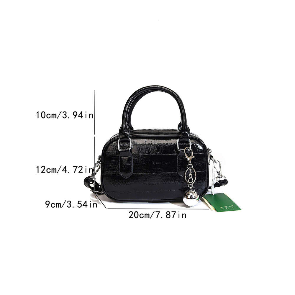 Niche high-grade handbag female Korean ins all-in-one texture fashion trend simple shoulder oblique span bag