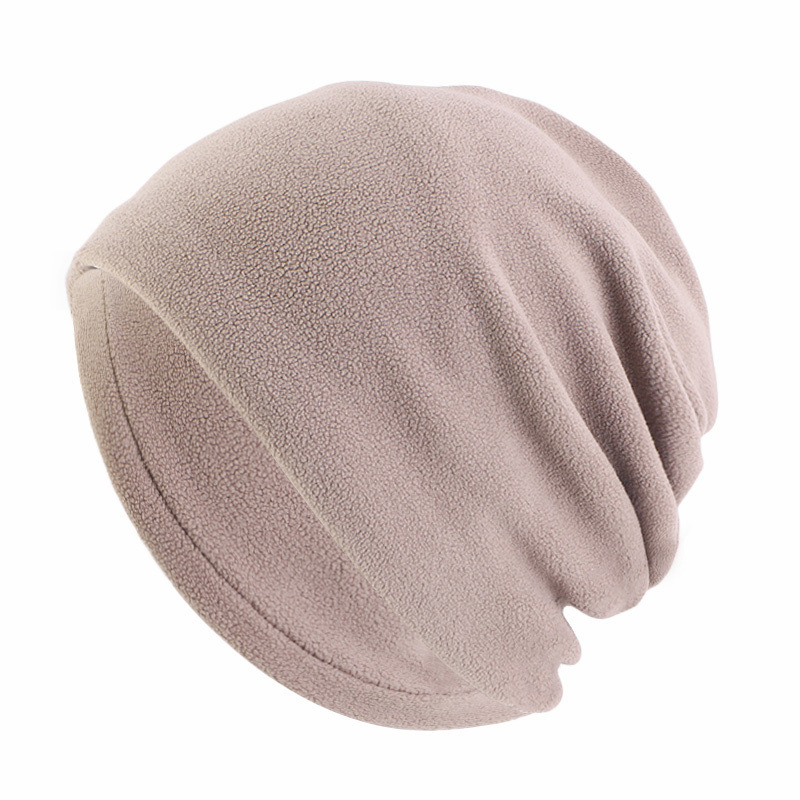Autumn Winter Warm Beanies Baggy Elastic Fleece Bonnet Tube Turban Women Men Unisex Headscarf Cap Waterproof Ski Outdoor Hat