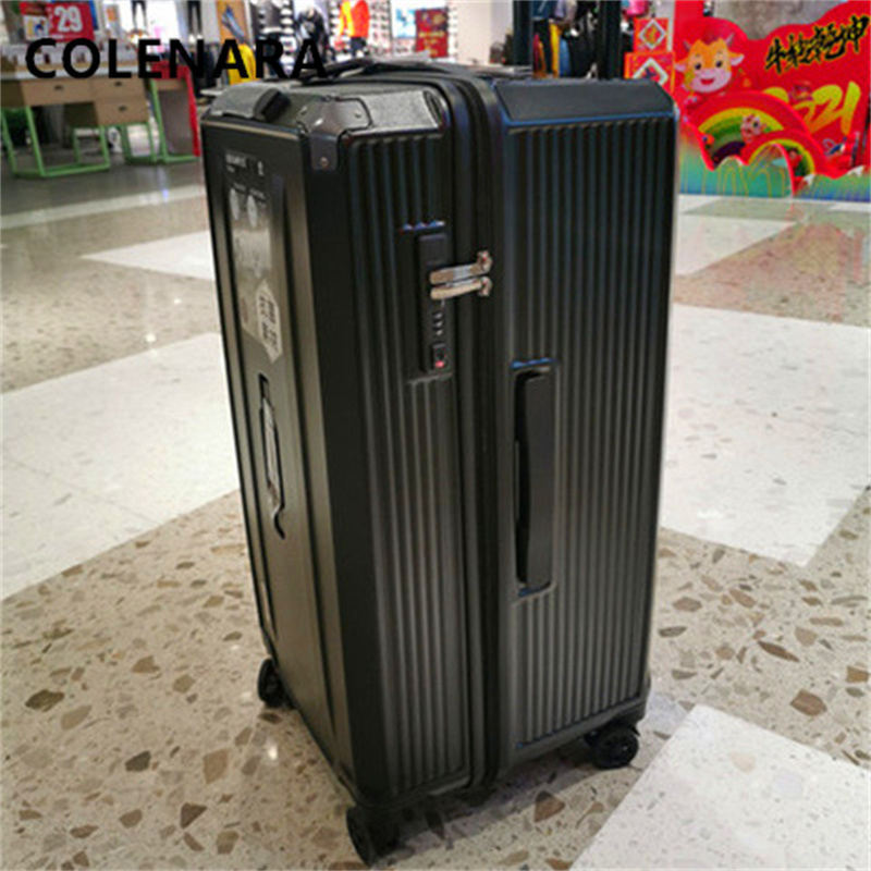 COLENARA20"22"24"26"28"30"32"34"36"40 Inch New Lage Oversized Capacity Trolley Case Men Boarding Box Roll