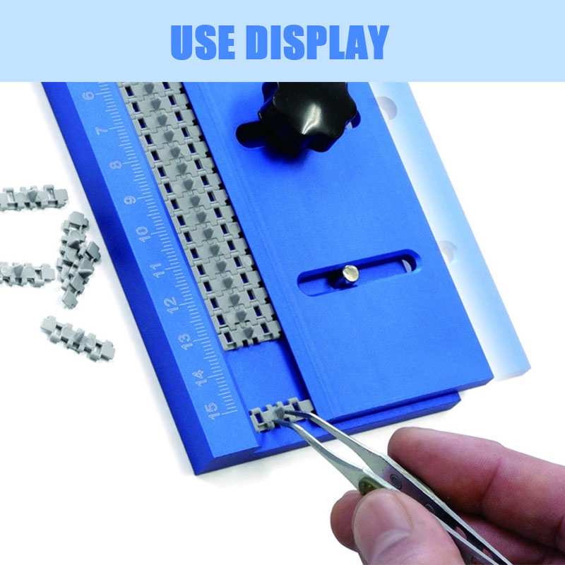 TRUMPETER 09967 Track Maker Assembler Aluminum Alloy Assembly Jig for Track Links Master Tools Model Assembly Auxiliary Tool a4efe