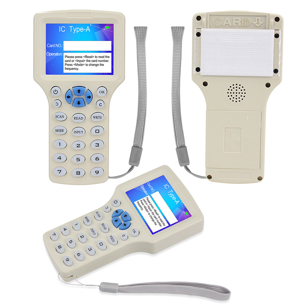 RFID Duplicator 125KHz Key Card Copier RFID Super Featured Smart Card Reader 13.56MHz Encrypted Programmer USB UID / T5577