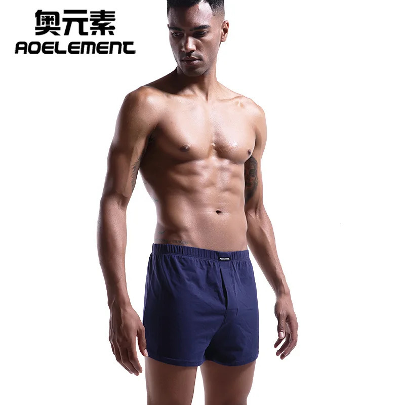2 pieces of mens boxing shorts soft elastic knit breathable cotton for s mens underwear pants sleeping sole plus size 241112
