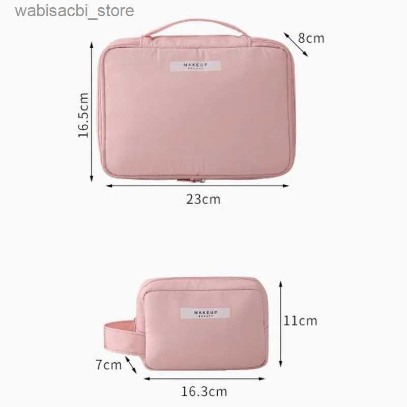 Cosmetic Bags Makeup Bag For Women Toiletries Organizer Waterproof Travel Make Up Storage Pouch Female Large Capacity Portable Cosmetic Case L49