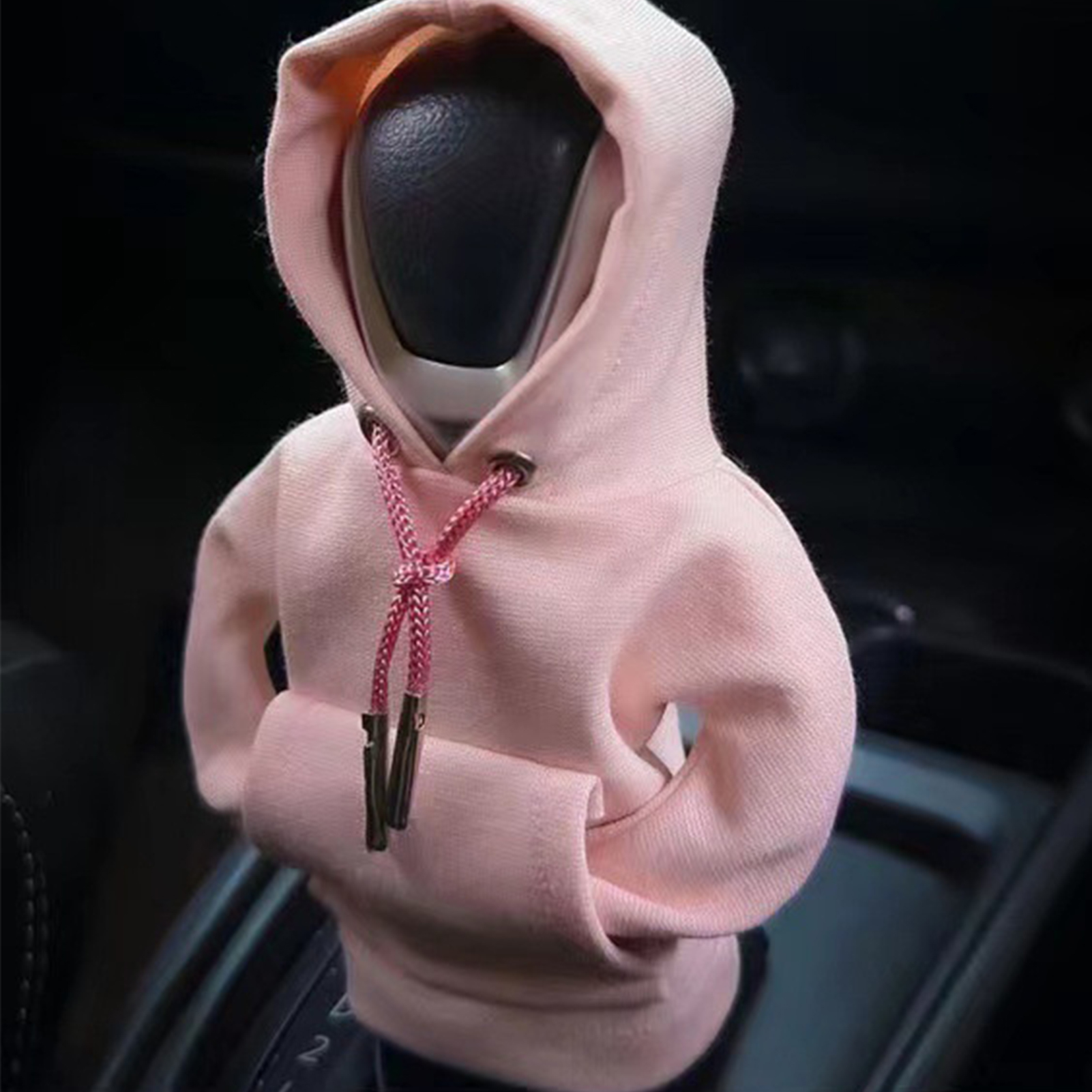 Shift Knob Hoodie Flannel Hoodie Gear Cover For Car Shifter Universal Fit Hoodie For Car Shifter Car Interior Decorations Shift cd3c4 5 28bbd