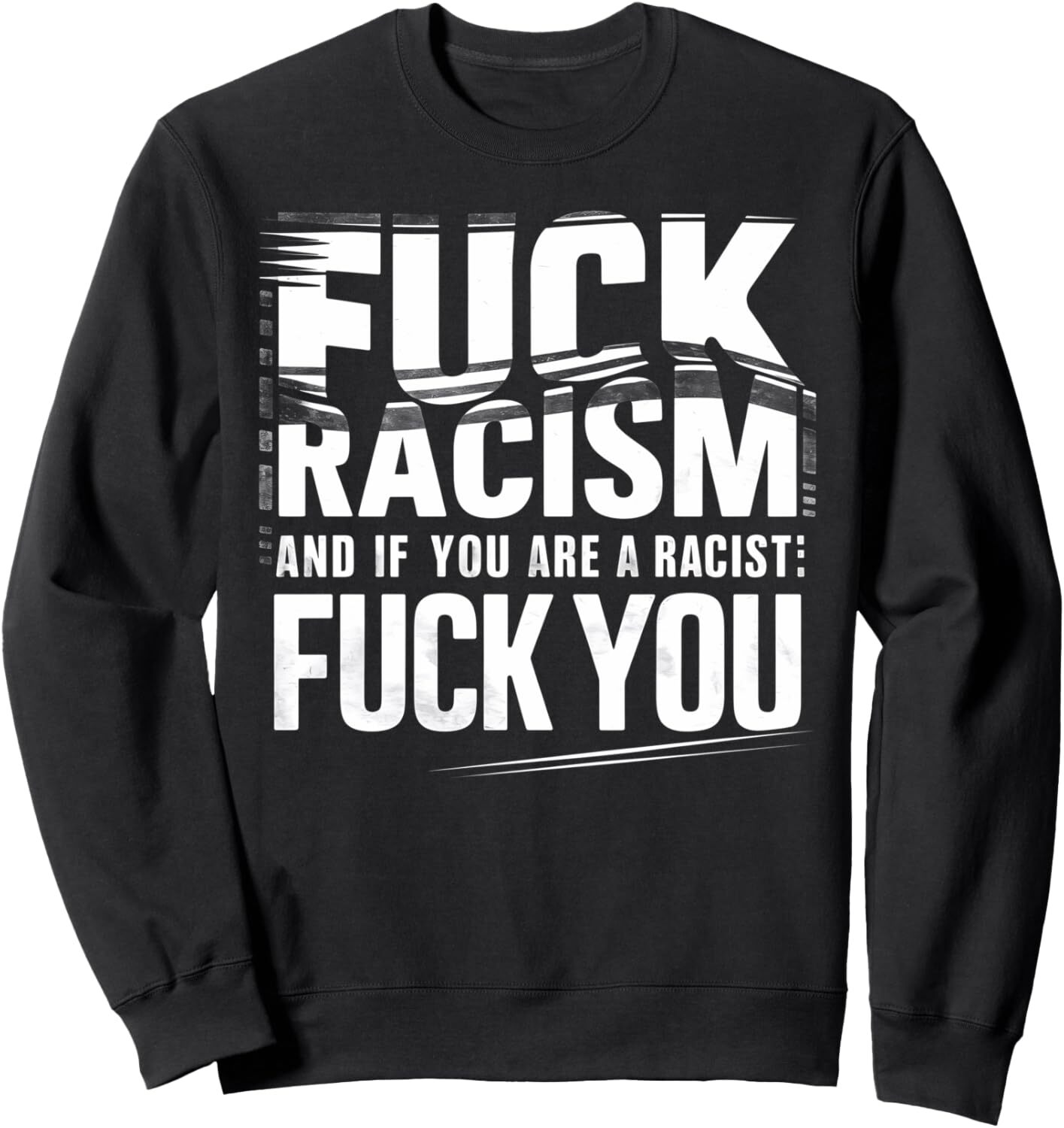 Long Sleeve Shirts for Men sweatshirt Racism Is Wrong AntiRacist Equality Statement Graphic Sweatshirt T shirt Tee Streetwear Casual tops clothes