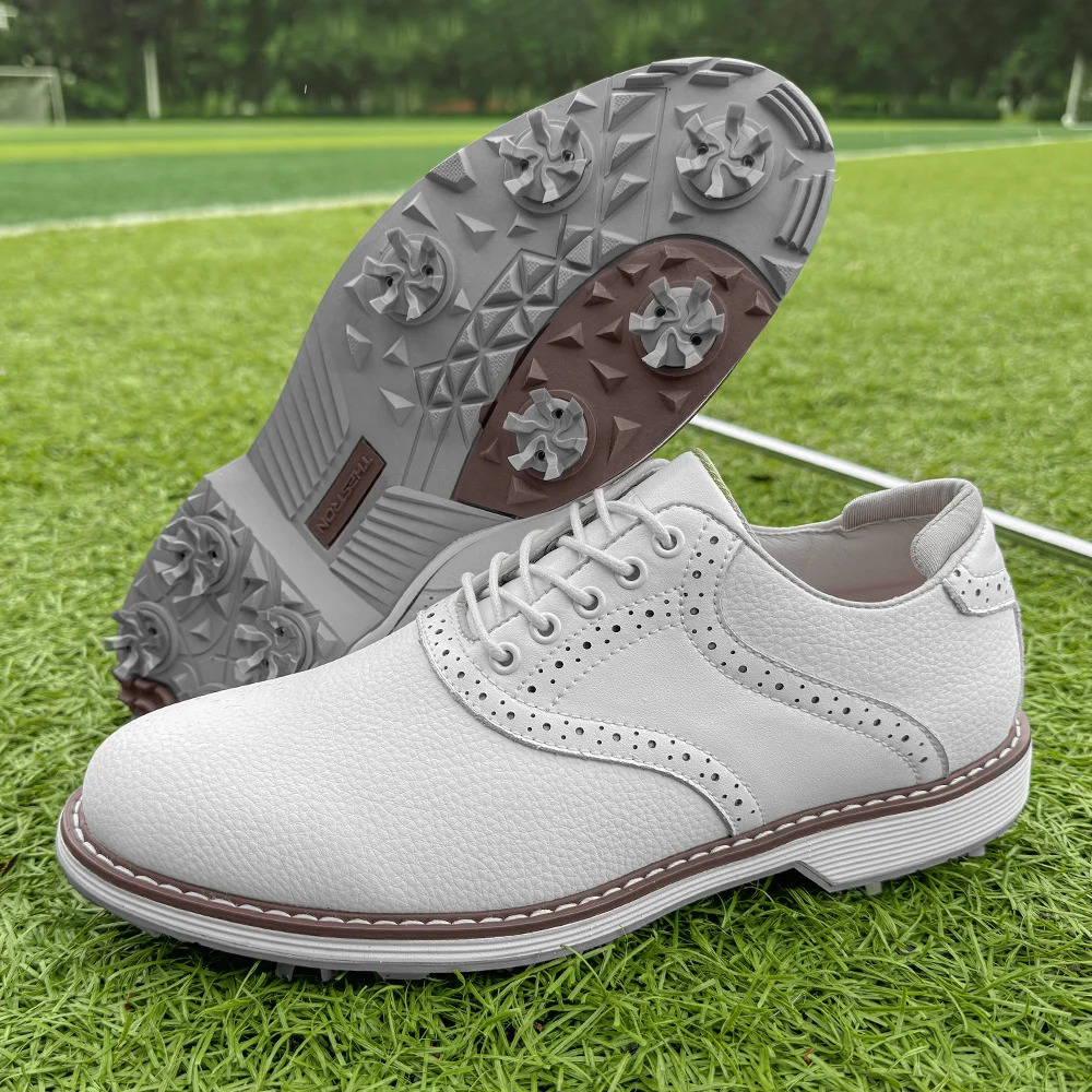Spikes Golf Shoes Men Professional Sneakers Outdoor Walking Footwears for Golfers 241112