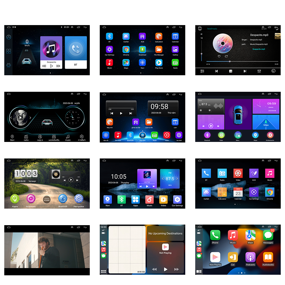 Car Radio Android Player with 360 Camera 8 Core 4G+32G DSP Car System Car Player Support WIFI GPS Bluetooth RDS Radio Kereta
