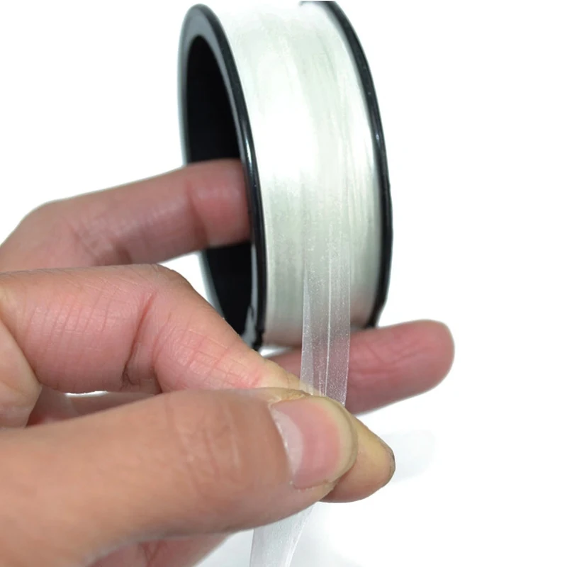 1PC PVA Tape Fast Water Dissoing Carp Fishing Tools Water-soluble Film Bollie String Fishing Feeder Accessories10mm X 20m -soluble smile -soluble -sol