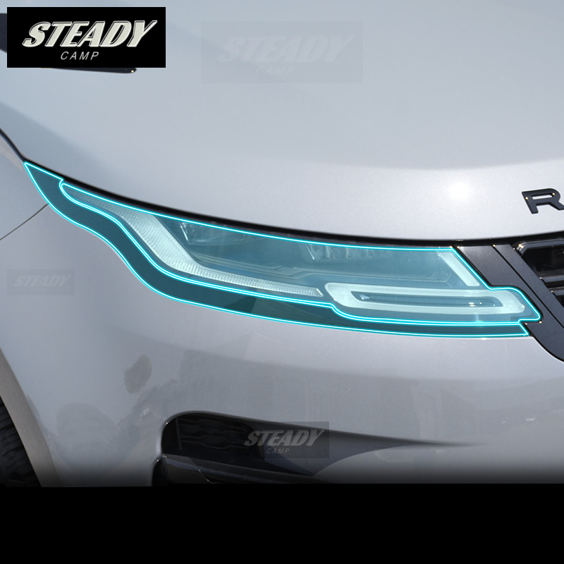 For Land Range Rover Evoque 2015-2022 2023 Car Exterior Headlight TPU Protective Anti-scratch Repair Film Accessori