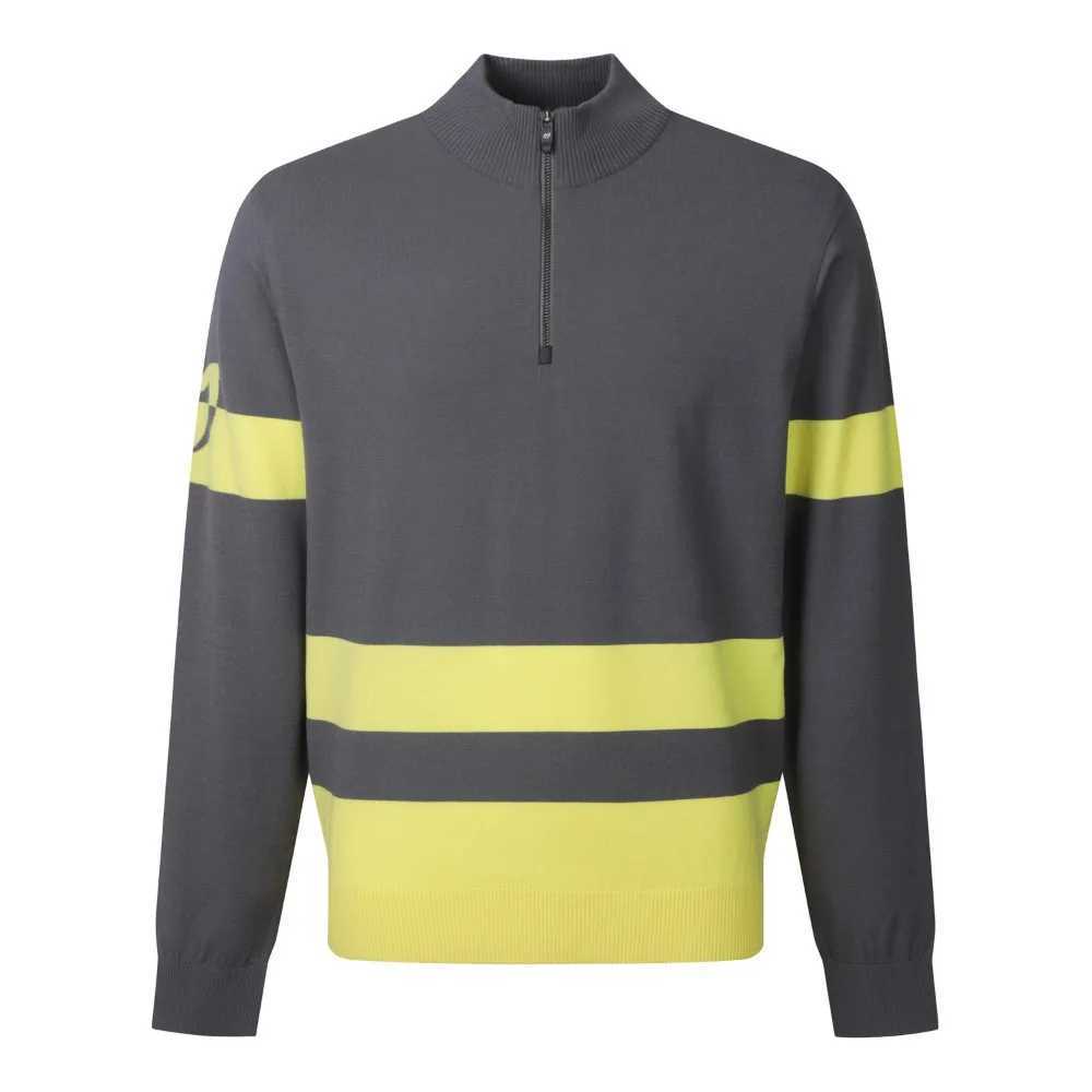 Mens Half Turtle Neck Knitted Sweater! Fashionable Design! Sporty New Style Classic Luxury Golf Wear Warm Autumn W2411111