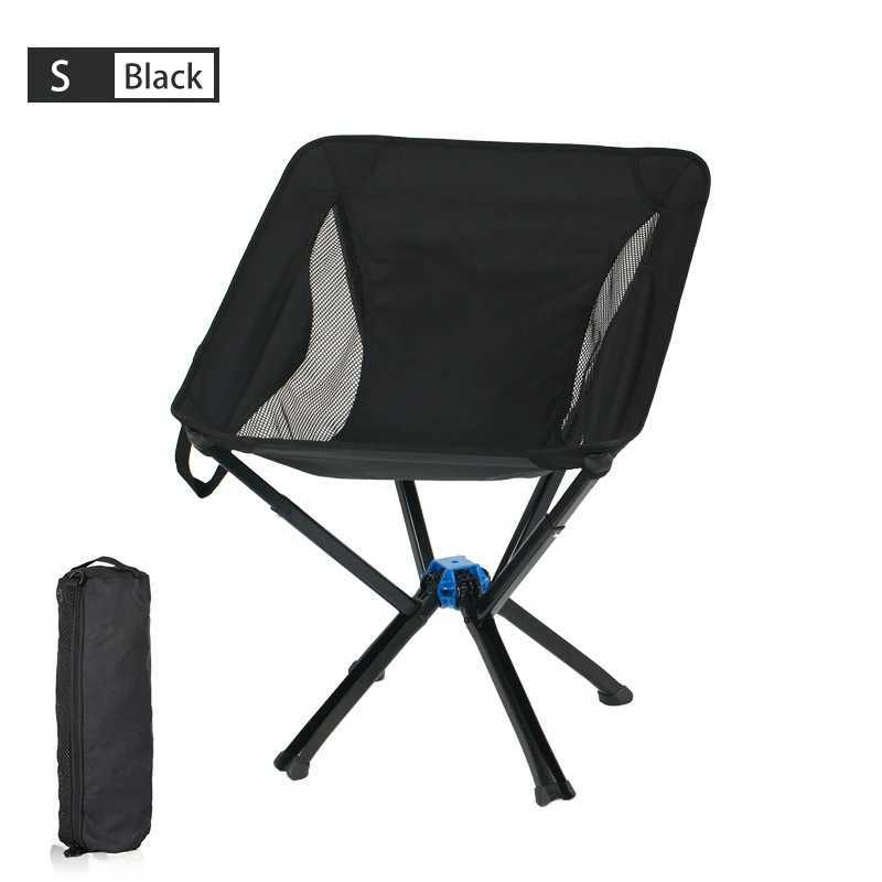 Small folding portable folding convex wheelchair moon chair outdoor backpack picnic travel chair quick openingW241111