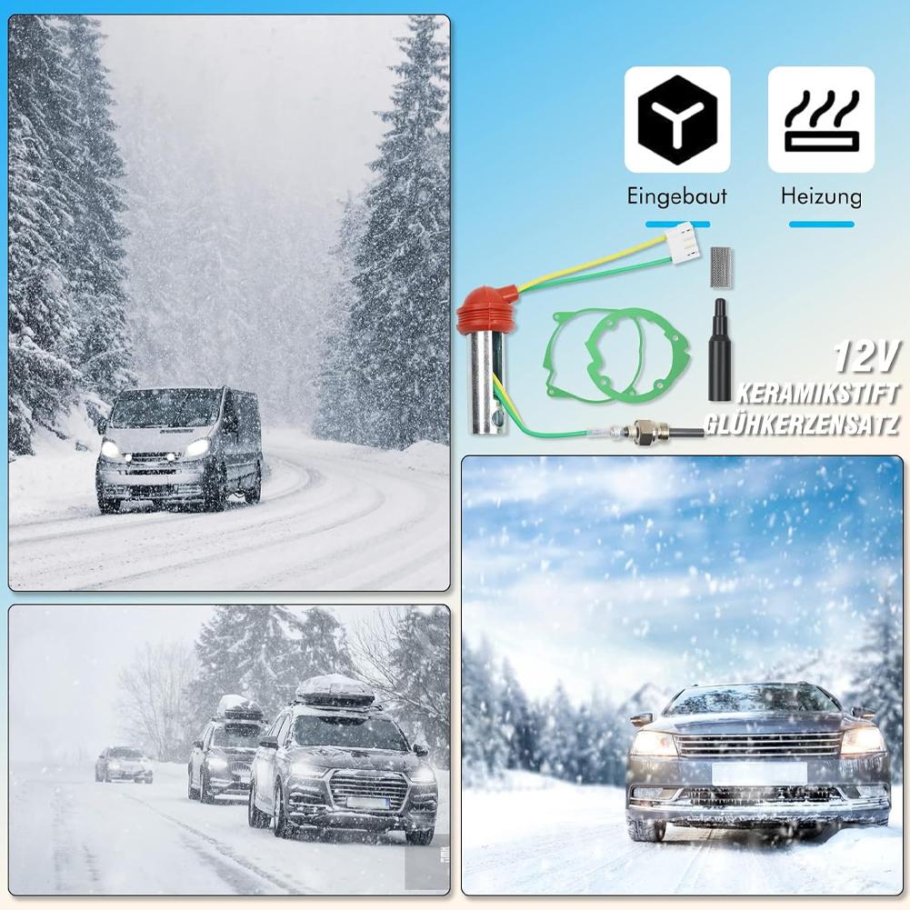 12v 5kw Ceramic Glow Plug Repair Air Heater For Webasto Eberspacher Car Truck Boat Maintenance Kit Y3q7