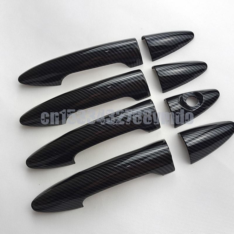 Car Styling For KIA K2 RIO 3 Sedan 2011~2016 ABS Chrome Door Handle Bowl Door handle Protective covering Cover Trim 6d0e0