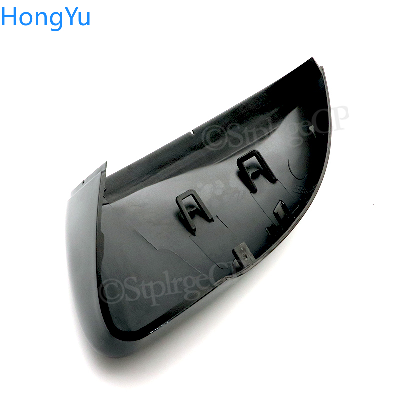 2PCS Side Car Mirror Covers Caps for VW Golf 6 GTI 6 Golf 6 R 6 R20 Touran Pair Wing RearView Mirror Case Cover Trim Cap Black 7fa48