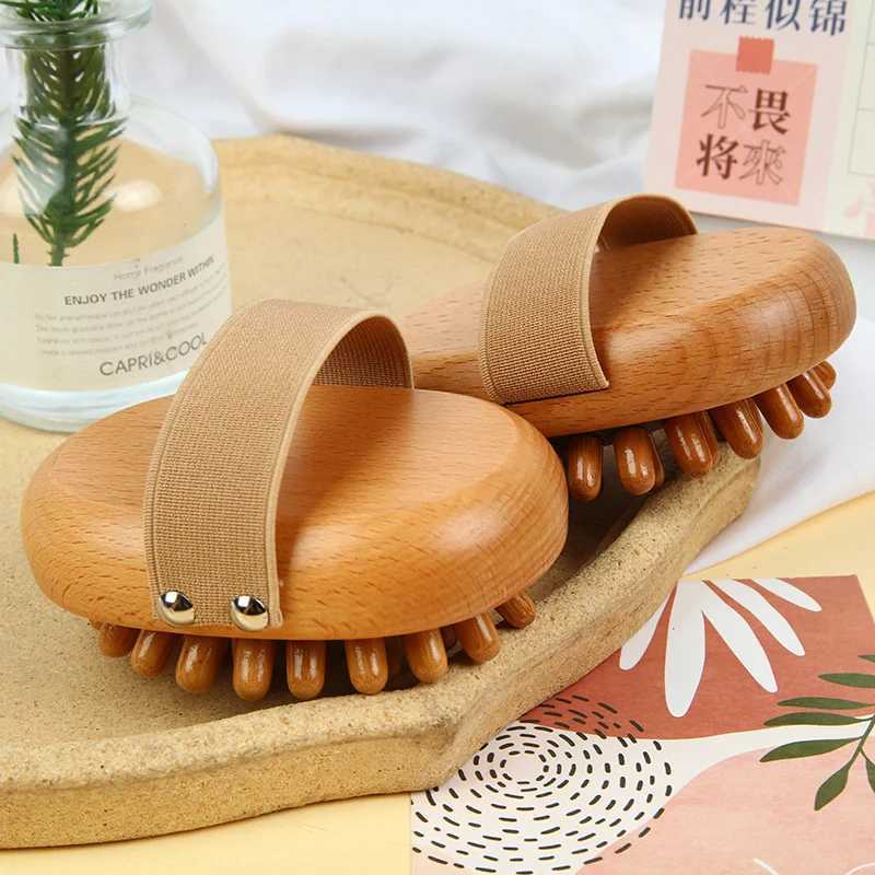 Professional PC Health Cushion Hair Removal Massage Brush Wooden Comb Hair Comb Scalp Massage Comb Hair Care Bamboo Comb W241112
