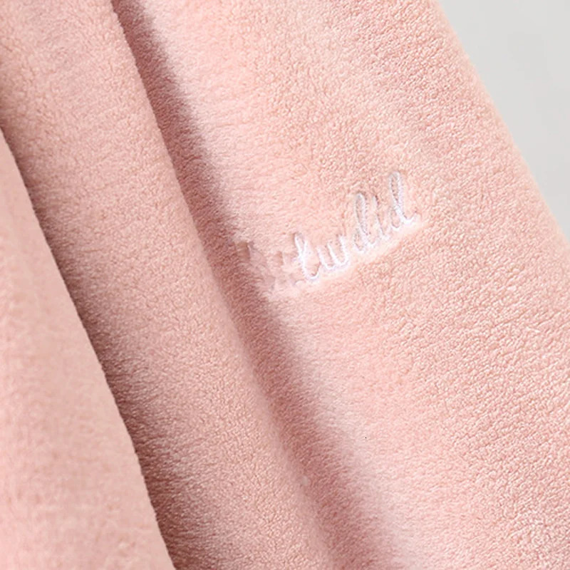 Womens winter flannel pajama set wool pajama thick warm velvet womens set autumn sportswear womens pajama 241112