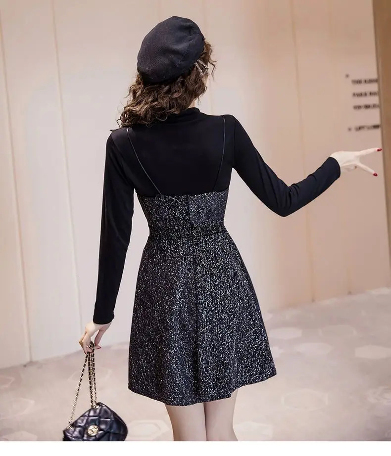 Xiaoxiang Style dress suit suitable for early autumn women fashion and model sweater suit on the Internet two piece suit 241112