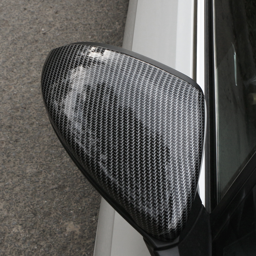 2Pcs Car Side Rearview Mirror Cover Protector Sticker Trim for VW Golf 7.5 GTI 7 7R Accessories