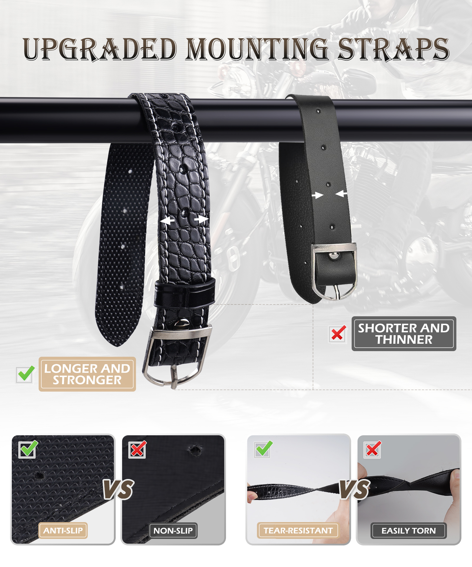 NICECNC For Harley Sport Glide 2018-2021 Softail Deluxe 2018-2020 Saddlebag Motorcycle Swing Arm Bag Moto Tool Storage Side Box