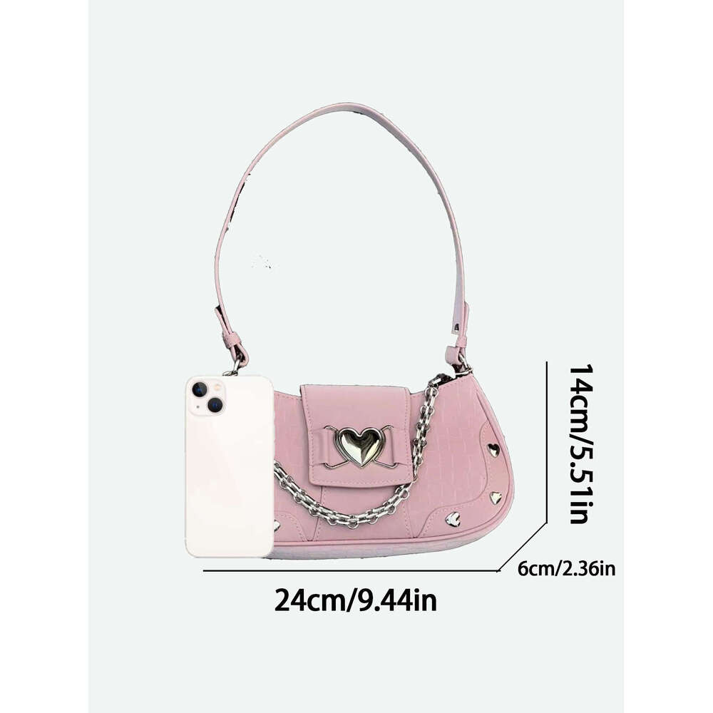 2024 new y2k Spice Girl Underarm Sweet girl everything with niche design sense single shoulder crossbody bag