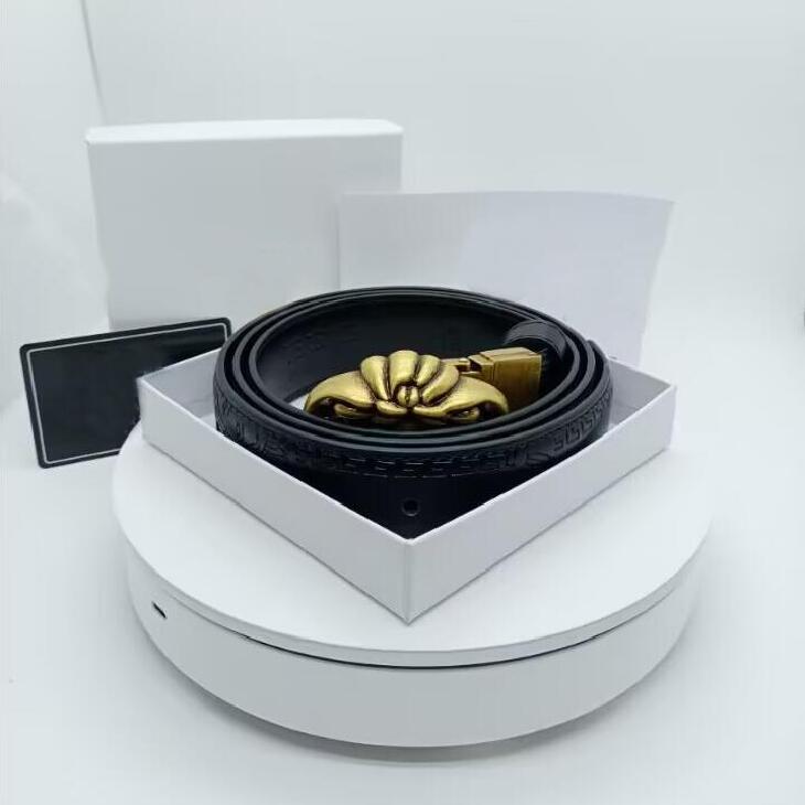 with Medusa Buckle Men Designer belt Classic Business Casual Wholesale Waistband belts for women designer Belt