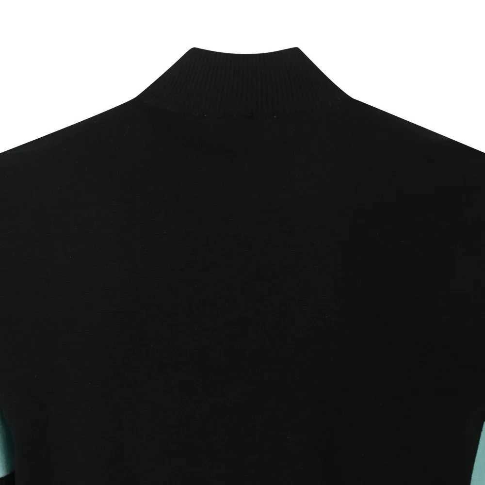 Mens Half Turtle Neck Knitted Sweater! Fashionable Design! Sporty New Style Classic Luxury Golf Wear Warm Autumn W2411111