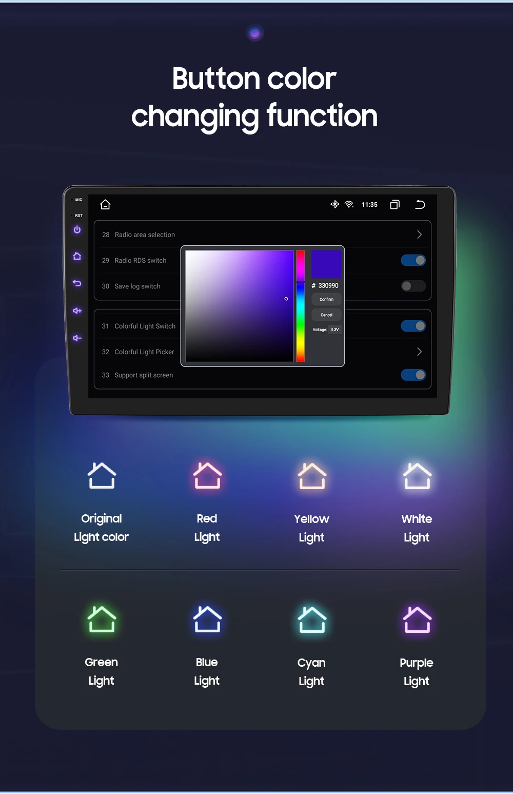 Android 12 Car Auto Radio multimedia Video player for Opel Vivaro B 2014-2021 Renault Trafic 3 2din Gps Navi Stereo 4G Carplay